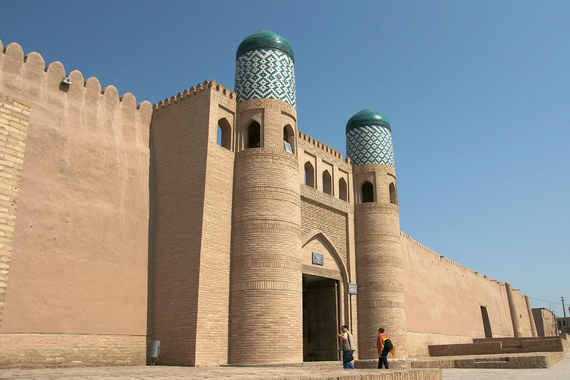 Entrance of Khiva.