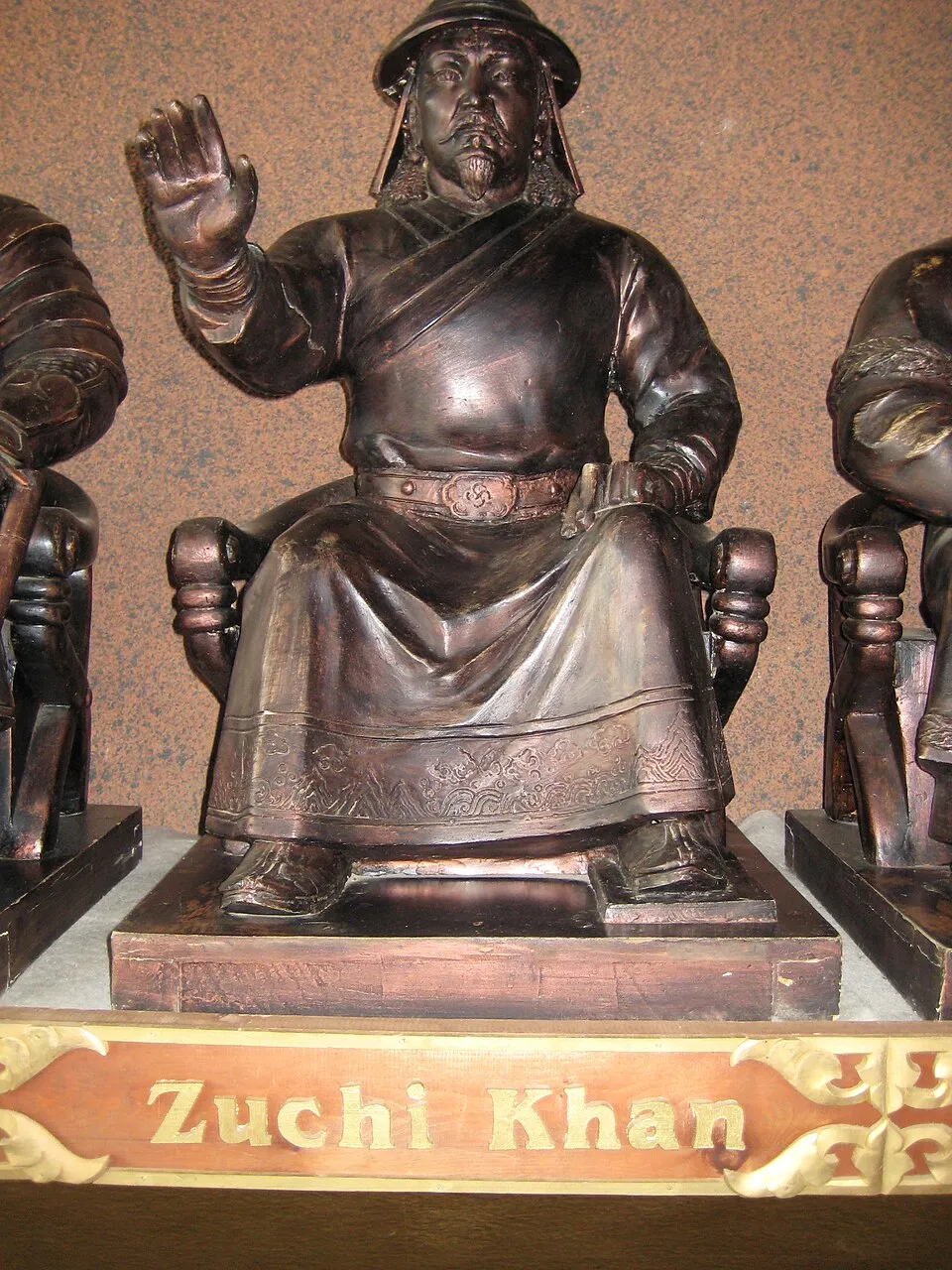 Juchi's statue in Mongol palace, Gachuurt Mongolia