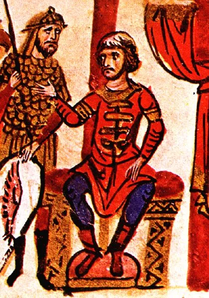 Khan Omurtag of Bulgaria, from the Chronicle of John Skylitzes