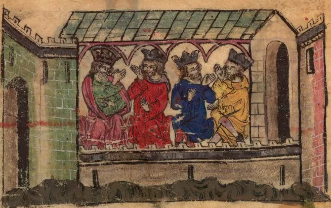 Temür Chabar Toqta Öldjeïtu - Khans of «the four uluses»