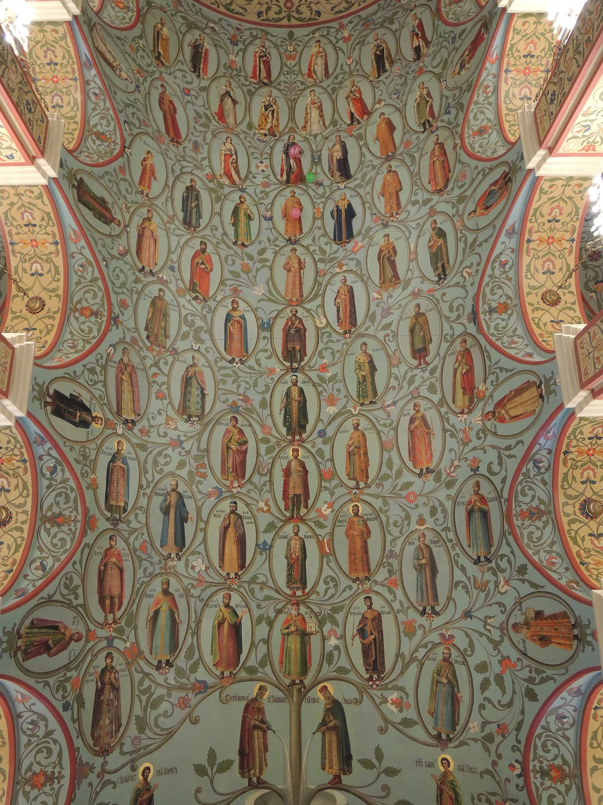 Потолок Исторического музея