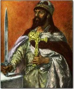 The Kings and Dukes of Poland by Jan Matejko: Mieszko I