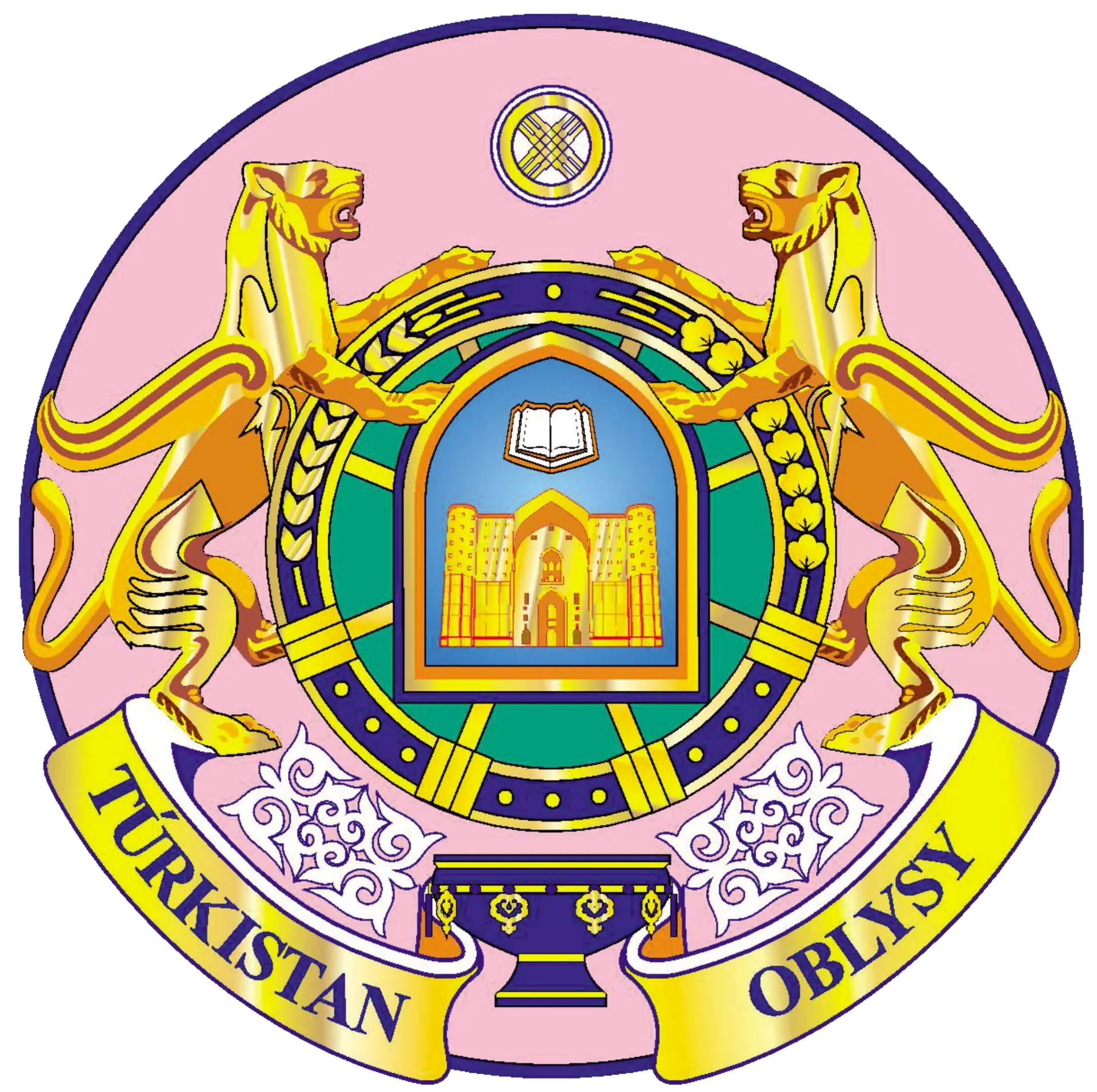 Coat of Arms, Turkistan Region
en:Category: Coats of arms of Kazakhstan
en:Category:Turkistan Region