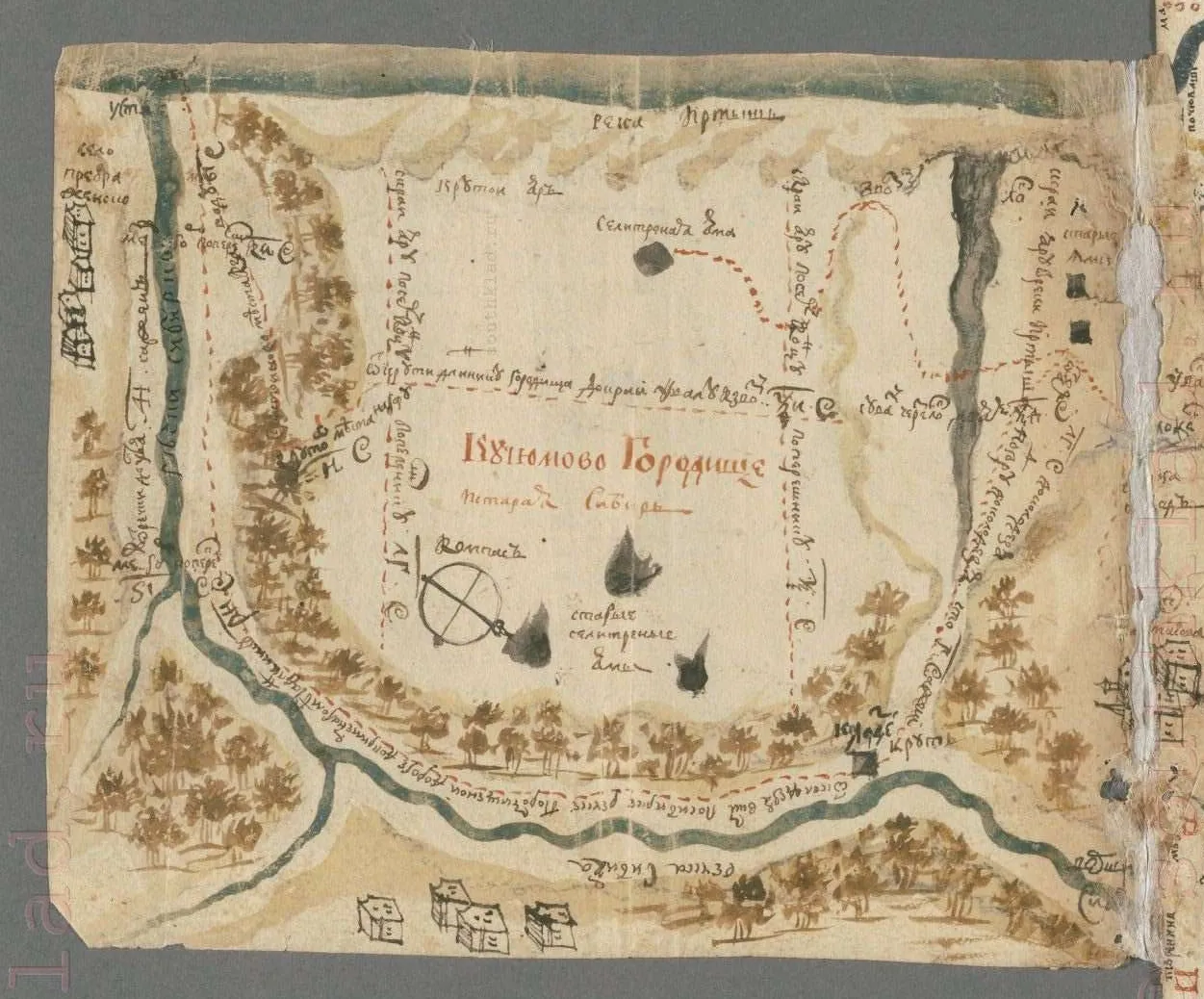 Kuchum's fortification