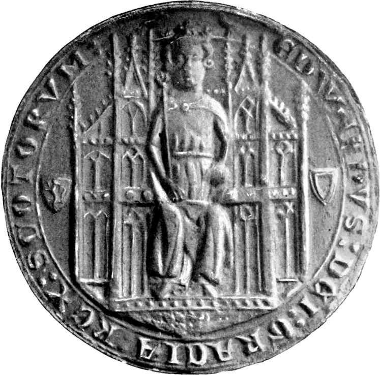 The seal of Edward Balliol, King of Scotland.