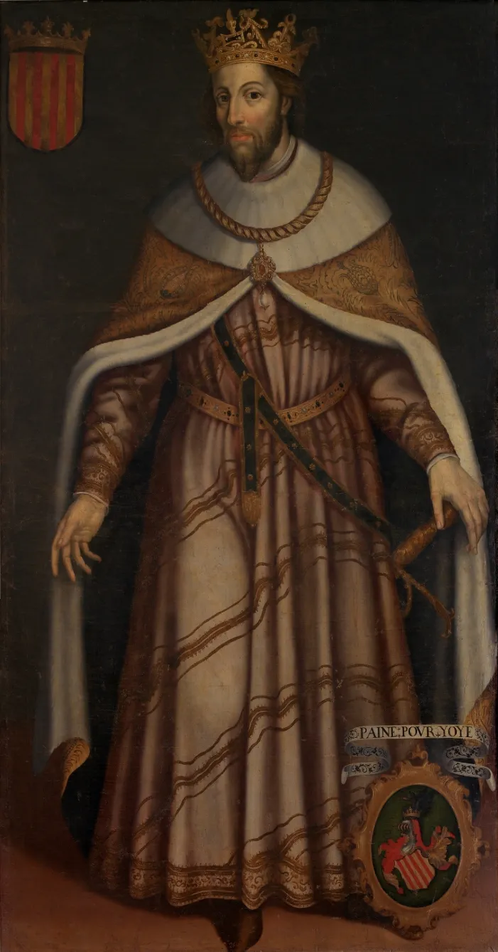 Portrait of Peter III of Aragon (1239-1285)