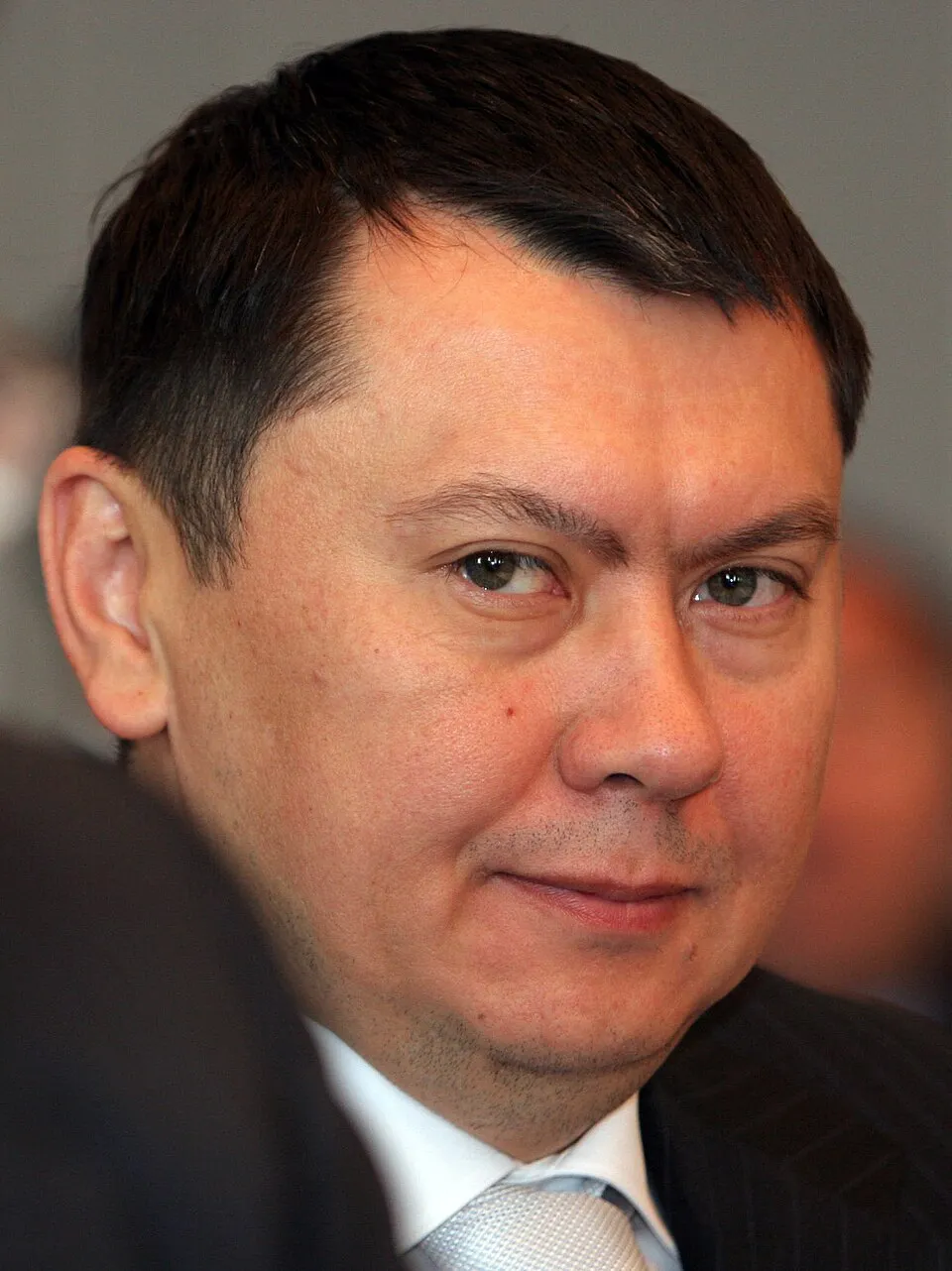 Ambassador Rakhat Aliyev, the son-in-law of Kazakstan President Nursultan Nazarbayev, in Vienna, 30 April 2007. Photo by Mikhail Evstafiev