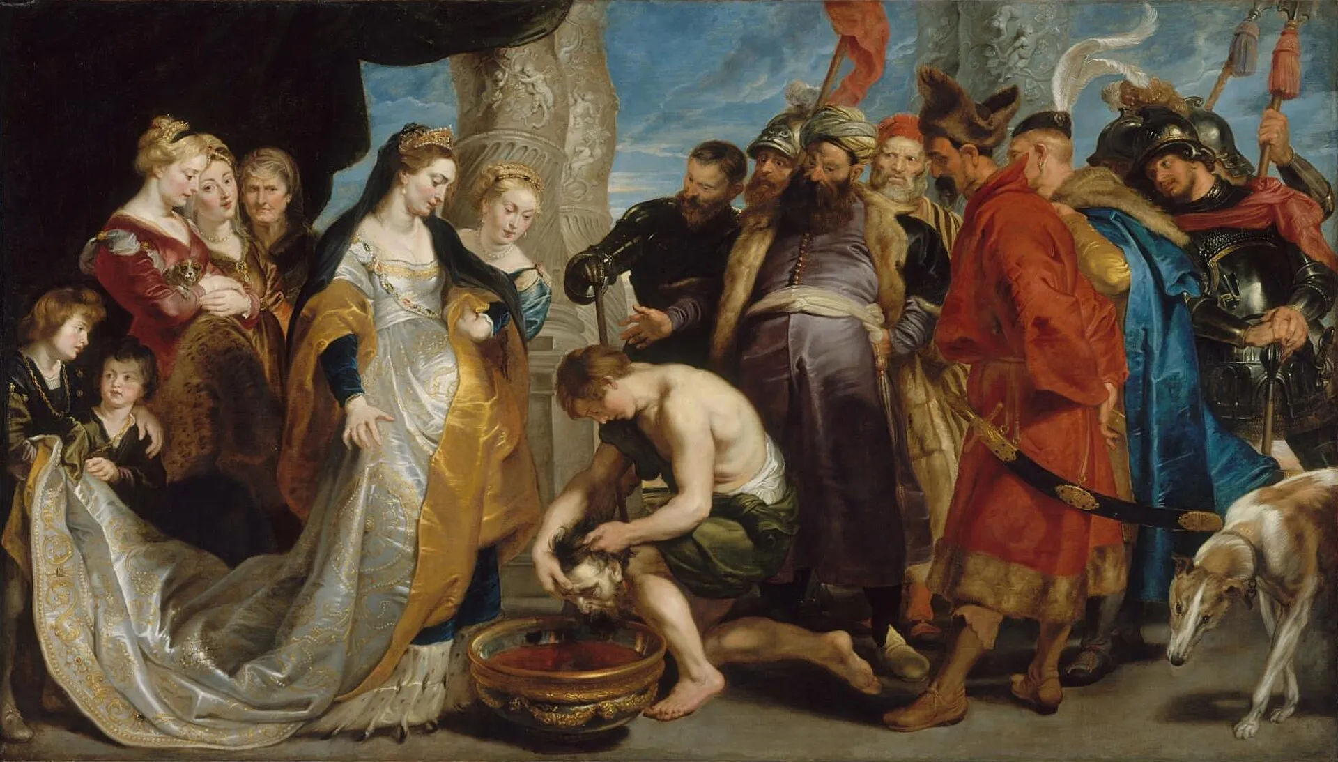 Head of Cyrus Brought to Queen Tomyris, Peter Paul Rubens