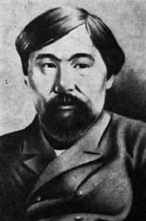 Ibrahim Altynsarin (1841-1889)
Source unknown; it is in the public domain because it is a photograph of a person who died in 1889, and any term of copyright in the source country (Russia) and the the United States has expired. See :Template:PD-US-1996.
