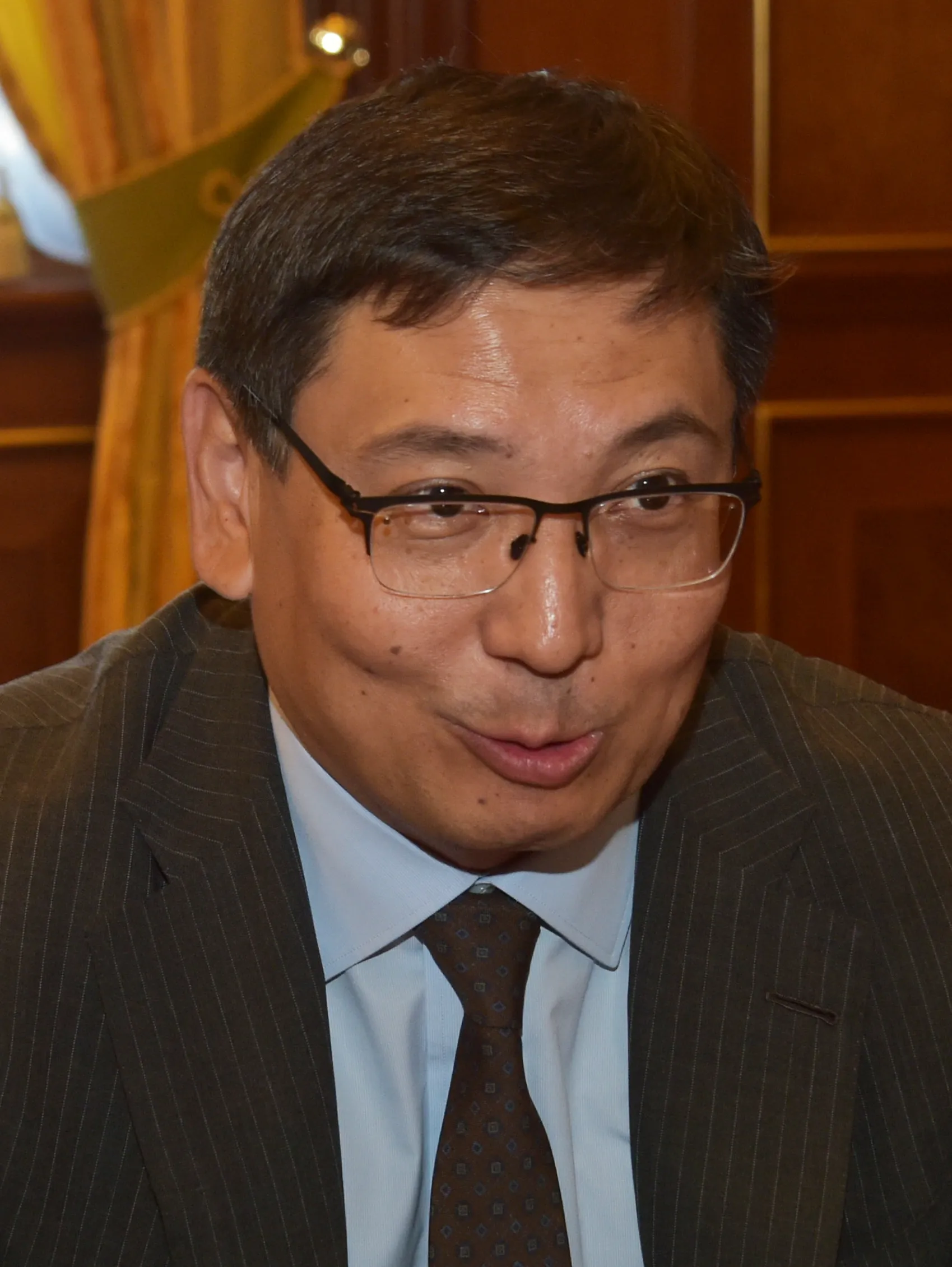 Deputy Prime Minister Erbolat Dosaev in Kazan, Russia.