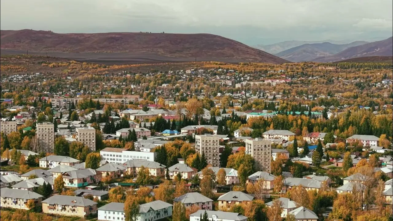 Алтай қаласы, ШҚО 2025 жылғы қыркүйек кезіндегі көрініс