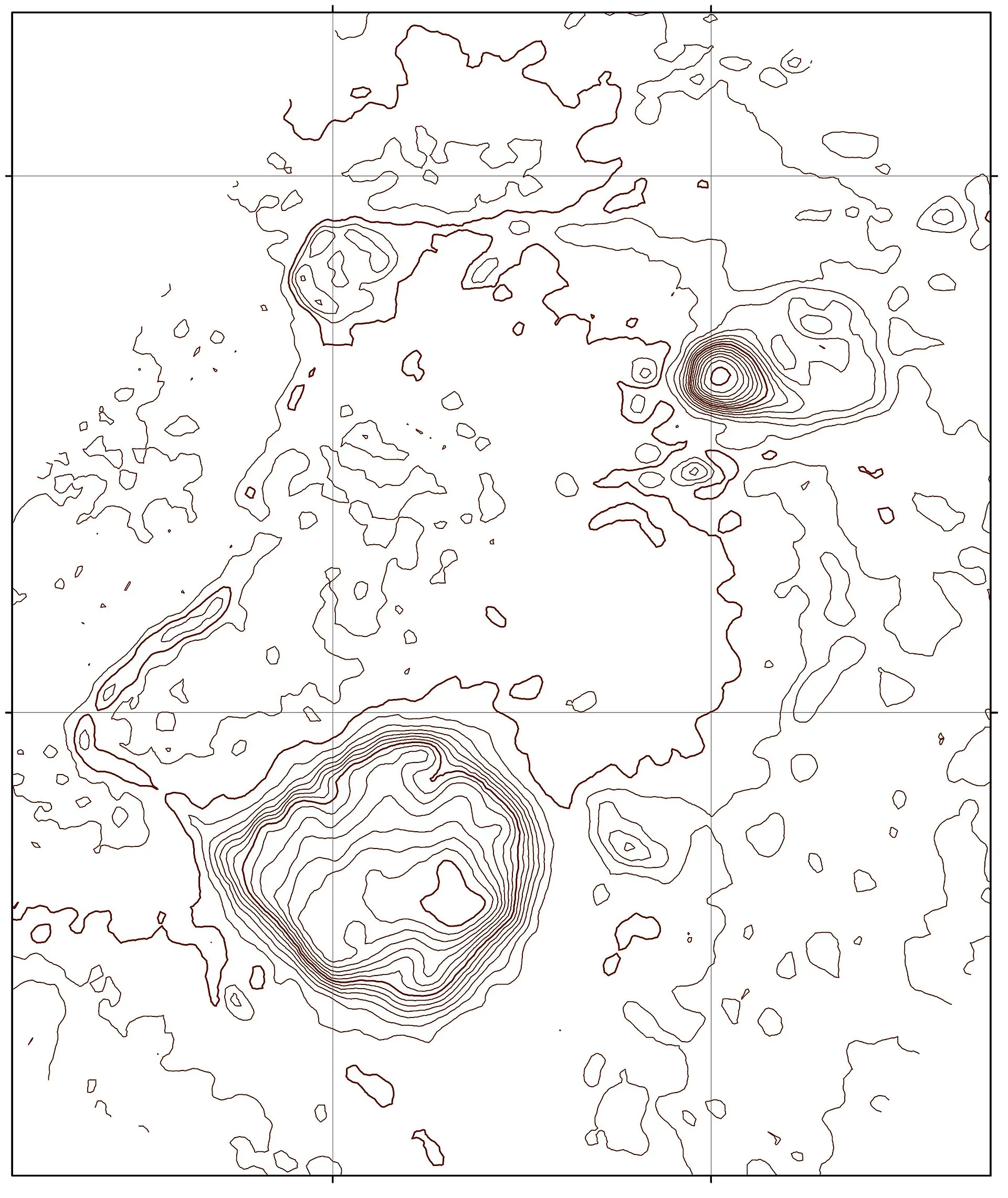 Topography was made photogrammetry