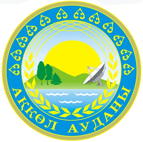 Coat of Arms of Akkol Raion, Kazakhstan