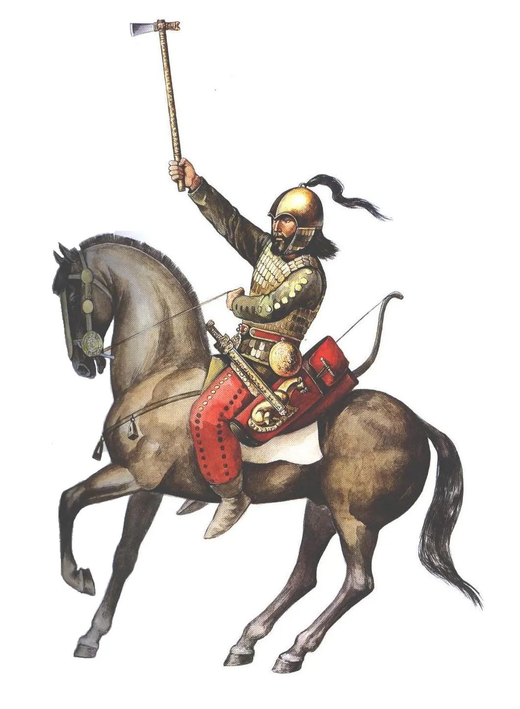 Warrior of Scithins, second part of VII and VI century BC
