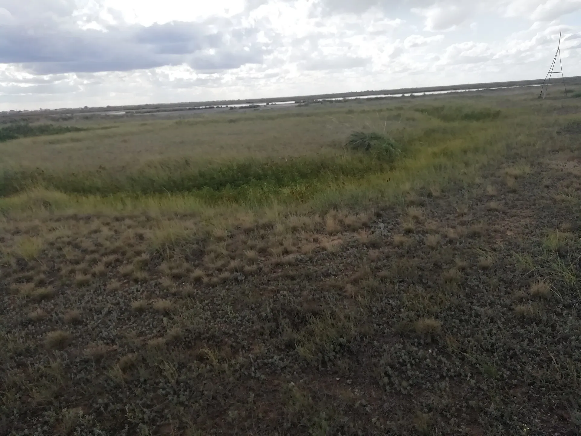 Bozoq area and Buzukty lake near Nur-Sultan