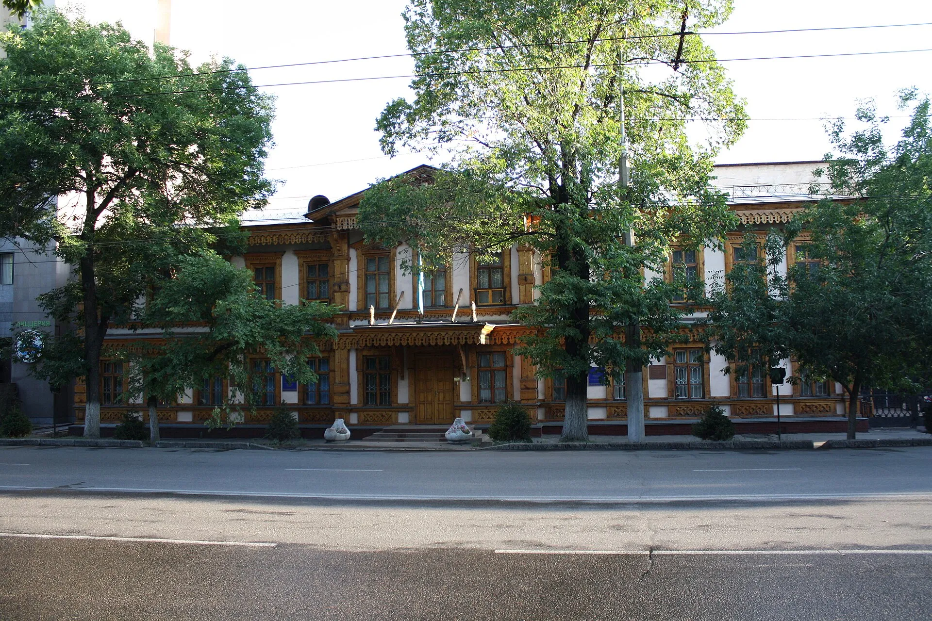 Almaty, Kazakhstan. The representative office of the Cilture Ministry of Kazakhstan. Built in 1890.