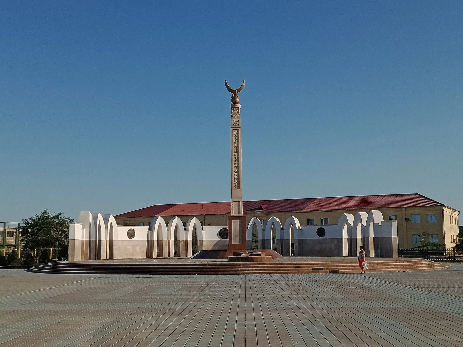 Park for WWII in Zhanaozen