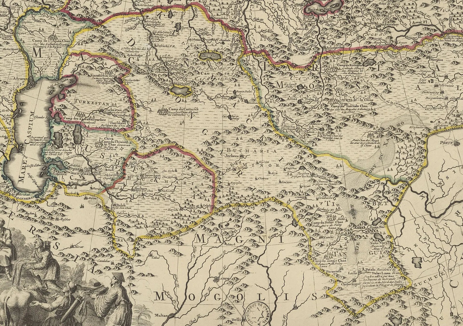 Geopolitical situation of Central Asia in the first quarter of the 18th century