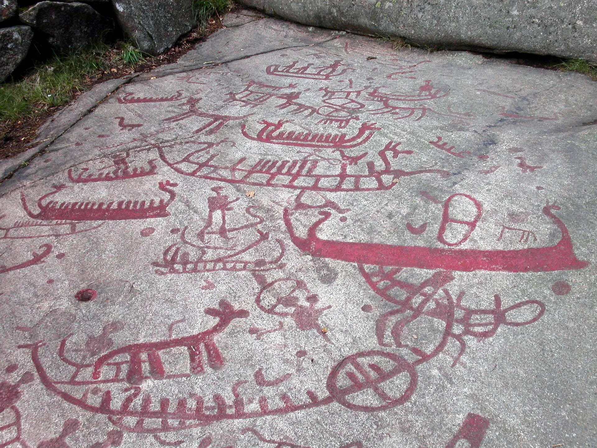 Sweden-Brastad-Petroglyph-Aug 2003