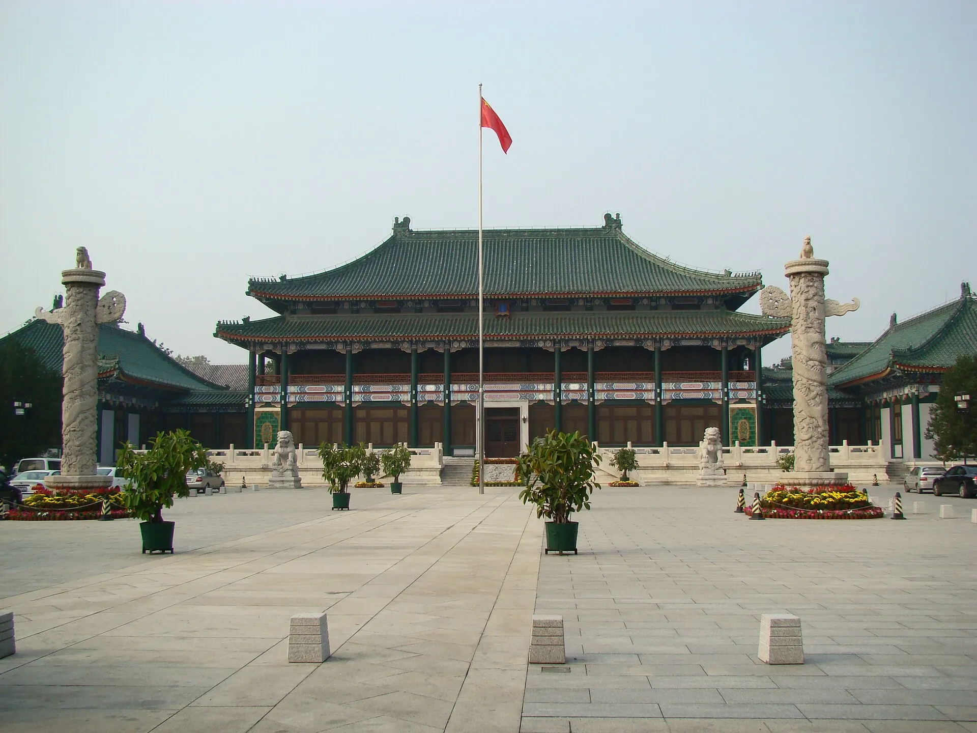 The old buildings of the National Library of China (1931~1987), now (since 1987) the main branch of the National Library of China that houses historical and ancient books, documents and manuscripts