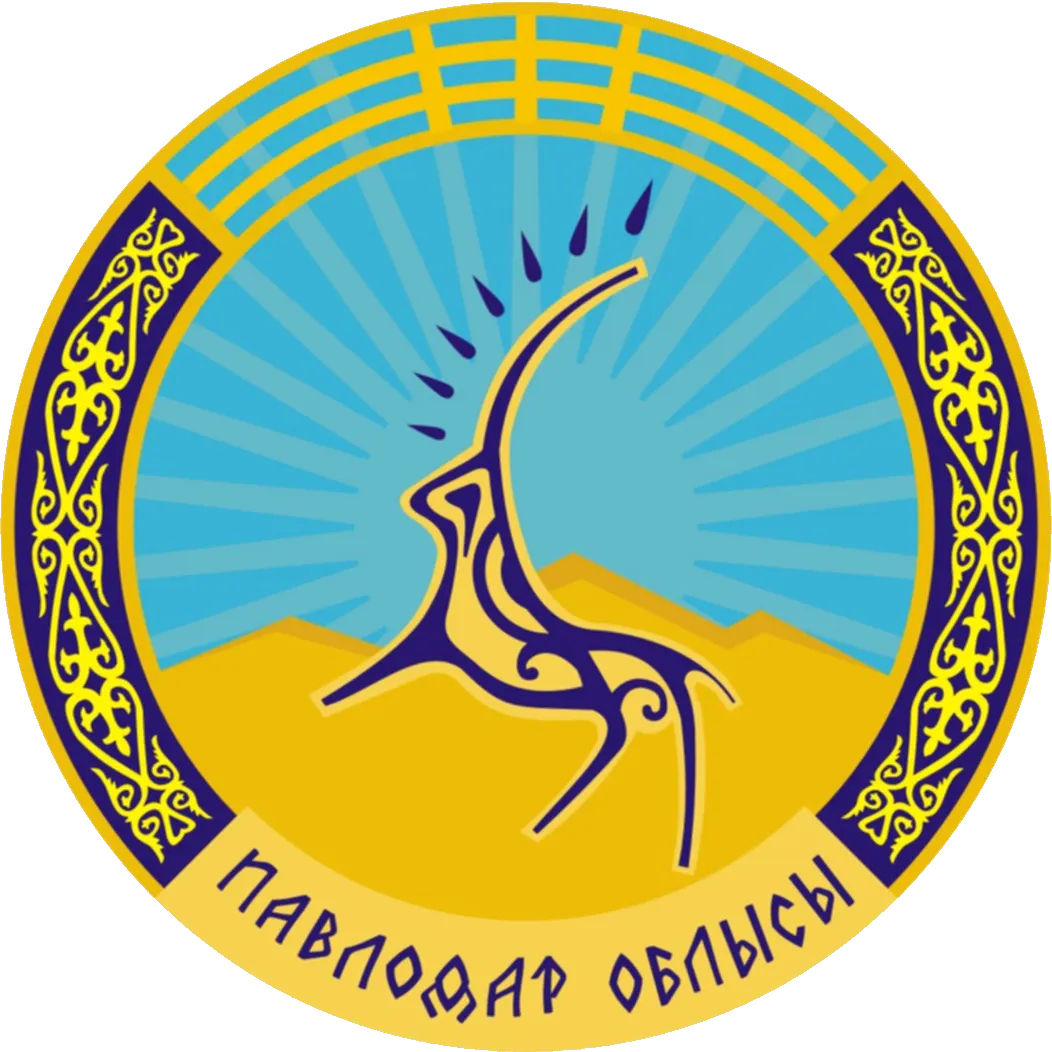 Логотип Павлодарской области. Утверждён областным маслихатом 1 октября 2011 года.