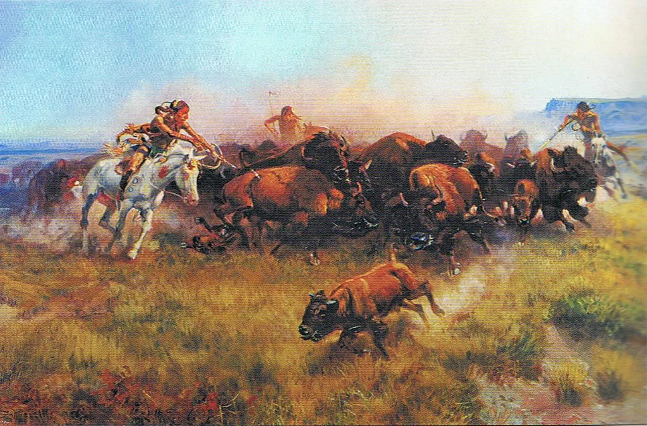 The Buffalo Hunt (number 39). See Carter Museum entry
