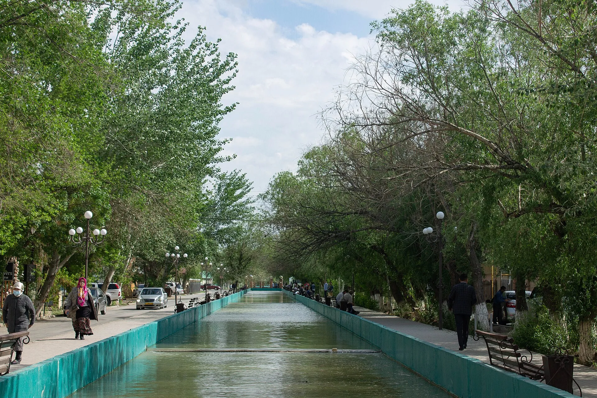 Bayseitovoy Street, Kyzylorda, Kazakhstan.