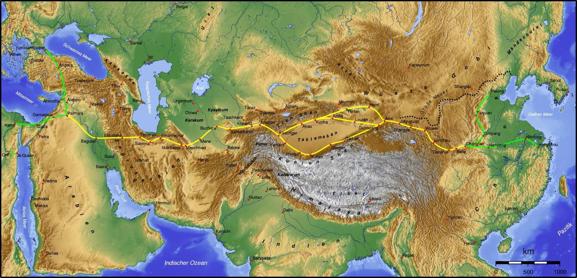 Added Wadi Hammamat: from Al-Qusair to Qift.